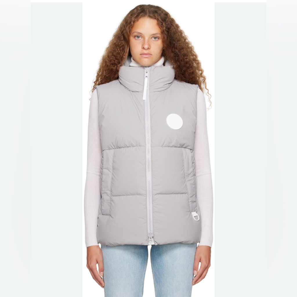 Nwt Canada Goose Everett Down Vest In Lilac Tint